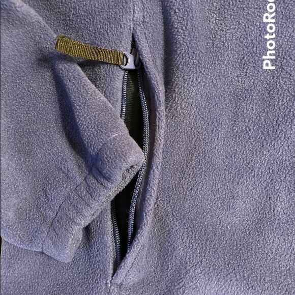 Columbia fleece jacket - Rich Blue Full zip size large - Picture 8 of 8